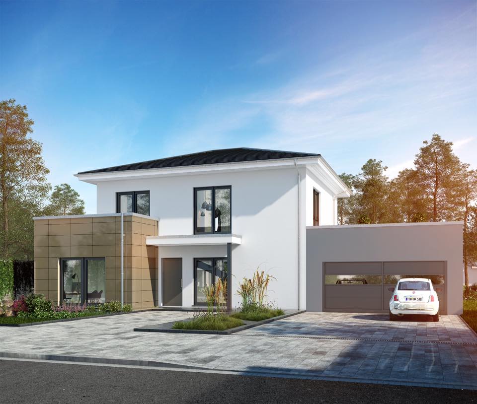 Mit neuen Hauskonzepten und DGNB-Zertifizierung für Nachhaltiges Bauen gewinnt die DFH neue Kunden. (Foto: Okal Haus GmbH)